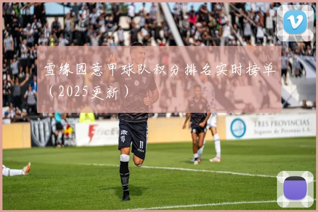 雪缘园意甲球队积分排名实时榜单（2025更新）